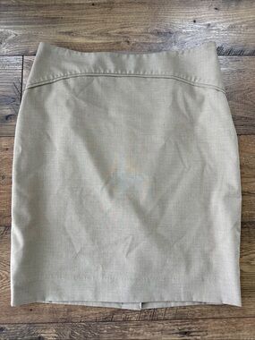 Classic Tan Women's Pencil Skirt